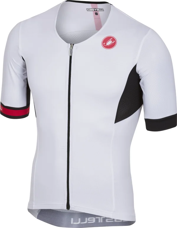 Castelli Free Speed Race Tri Jersey - Men's White, L