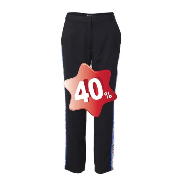 Desigual Women's Trousers - Black, 38