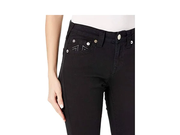 True Religion Women Jennie Curvy Skinny Jeans Black 31