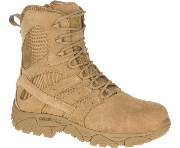 Merrell Moab 2 8x22 Defense Zip Comp Toe Boot J099371 - 9, Dark Coyote
