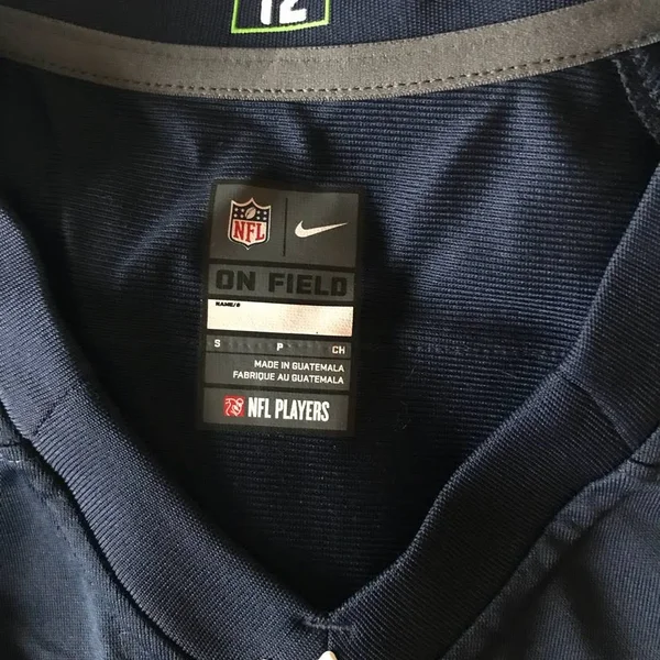 Women's Seattle Seahawks Russell Wilson Nike College Navy Game Jersey