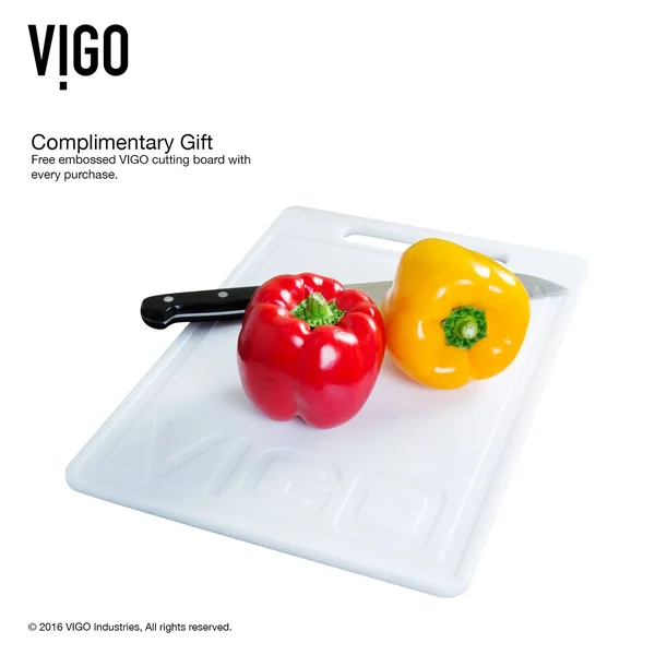 Vigo VG2320CK1 23x22 Undermount Stainless Steel Kitchen Sink, Grid and STRAINER