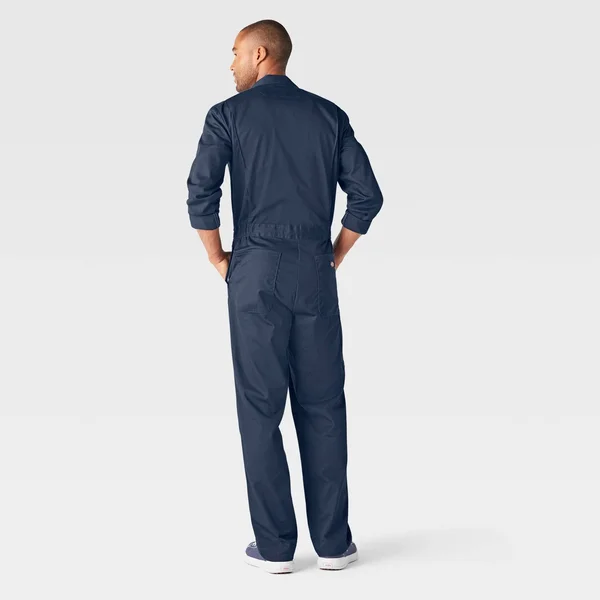 Dickies Men's Basic Cotton Coverall, Dark Navy