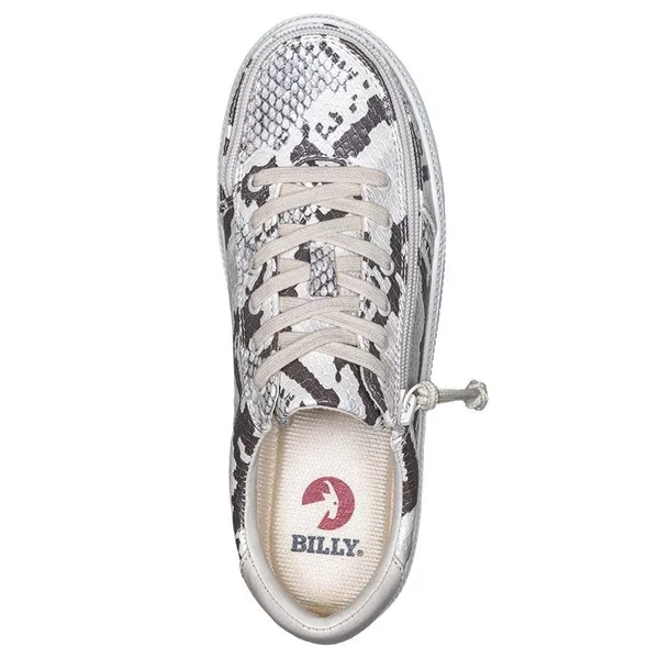 Billy Footwear Classic Lo Women's Shoes Snake : 7.5 M