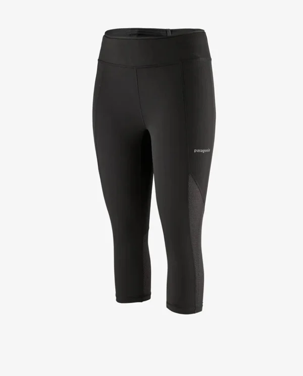 Patagonia Endless Run Capris - Women's Black - L