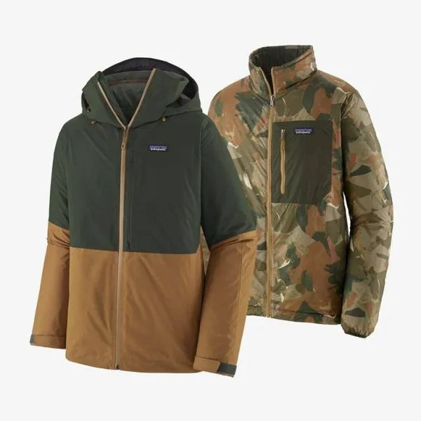 Patagonia Men's Snowshot 3-in-1 Jacket Blue L