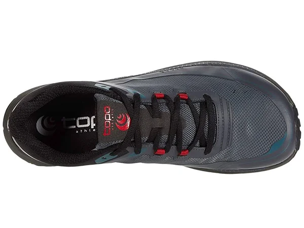 Topo Athletic Runventure 3 Trail Running Shoe - Men's Grey/Red - 11