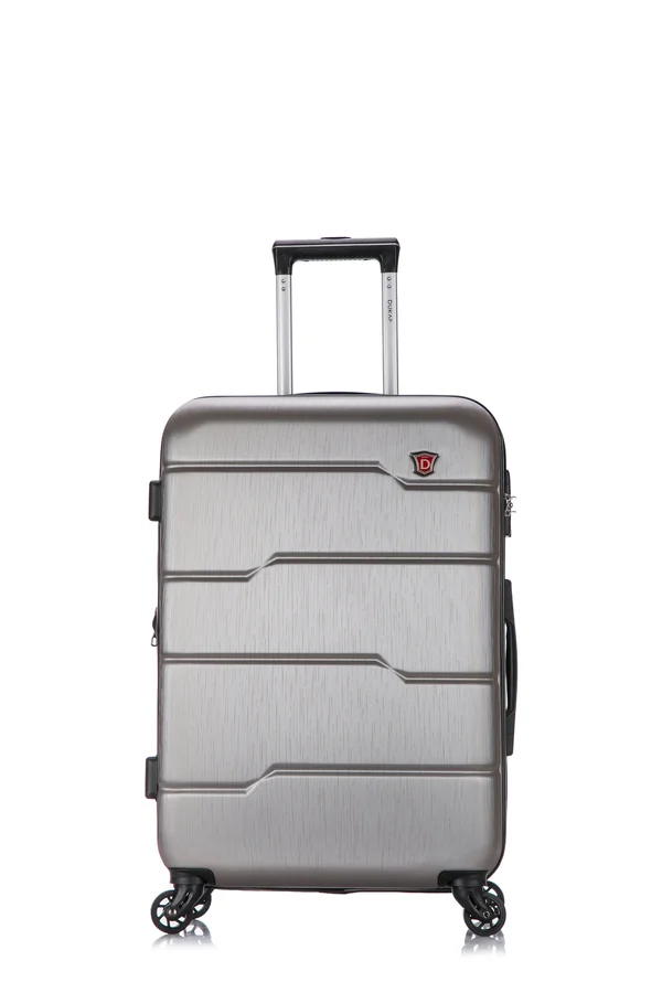 DUKAP Rodez 24 in. Red Lightweight Hardside Spinner
