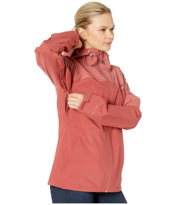 Columbia Women's Evolution Valley II Jacket - Large - Dusty Crimson/Dusty Crimson Heather