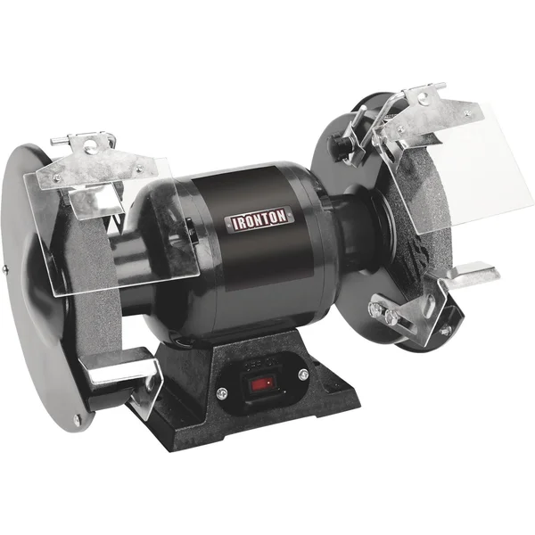 Ironton 8in. Benchtop Grinder - 1/2 HP, 3, 560 RPM