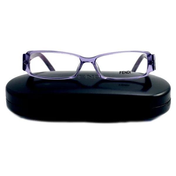 Fendi Eyeglasses Women Clear Purple Full Rim Rectangle 52 14 135 F891 513