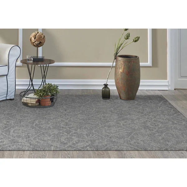 Kas Hudson 2462 Grey Savannah 5' x 7' Area Rug