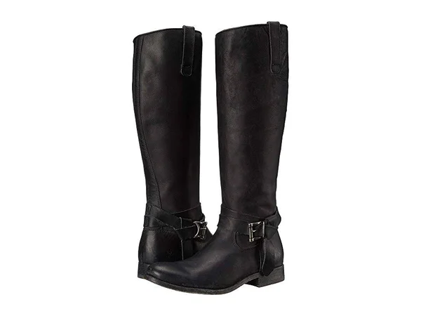 Frye Women's Melissa Knotted Tall Boots Black
