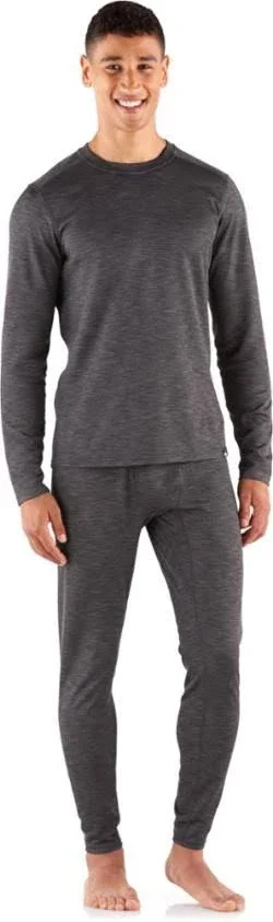 Rei Co-op Men's Midweight Base Layer Bottoms – Men's Tall Sizes Gray XXL Tall