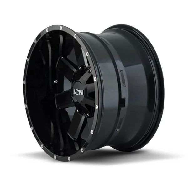 Ion 141 Gloss Black/Milled Spokes 20x9 8-165.1/8-170 0mm 130.8Mm