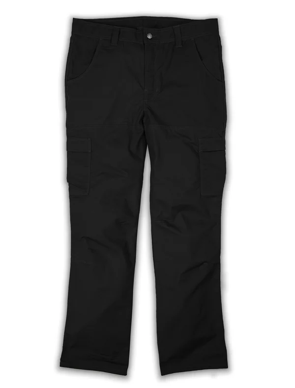 Berne Men's Ripstop Cargo Pants - Black - 46 - 34