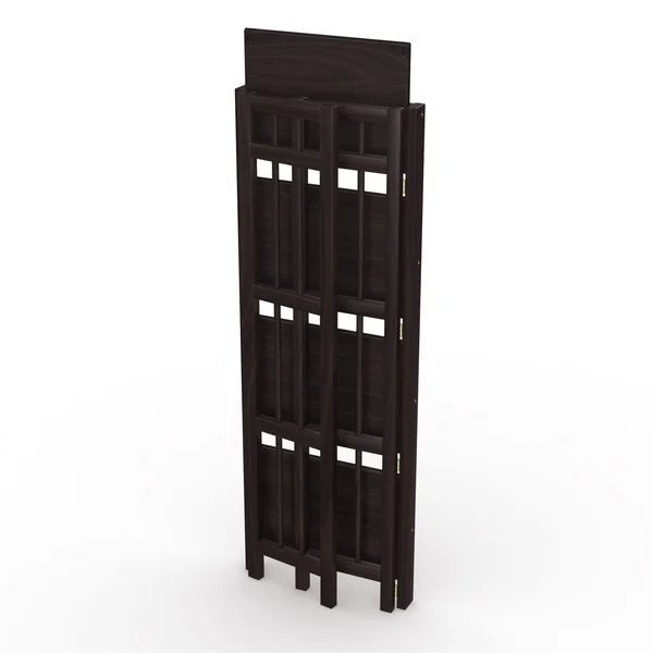 Stony-Edge Mission Folding Bookcase, Size: 16L x 11.5W x 45H in.