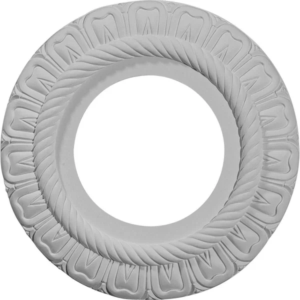 9x22OD x 4 1/2x22ID x 1/2x22P Claremont Ceiling Medallion (Fits Canopies Up to 5 5/8x22), Hand-Painted Cloud Burst