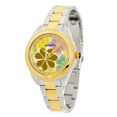 Invicta Women's Wildflower Quartz Stainless Steel Bracelet Watch