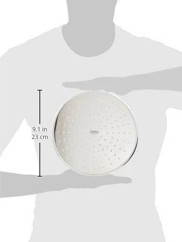 Grohe Rainshower 27816000 F Series Shower Head - Starlight Chrome