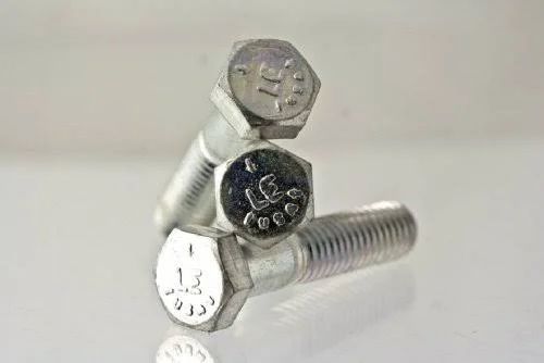 1/4-20 x 5 1/2 Grade 5 Hex Cap Screw Zinc Plated Domestic USA (400)