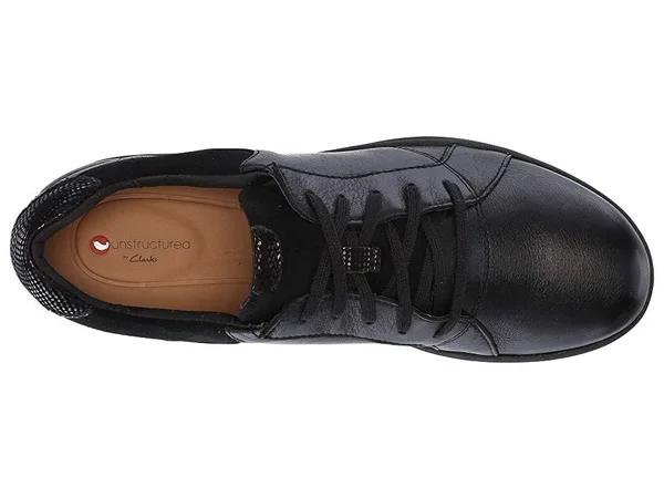 Clarks Un Adorn Lace 6 Women's Black