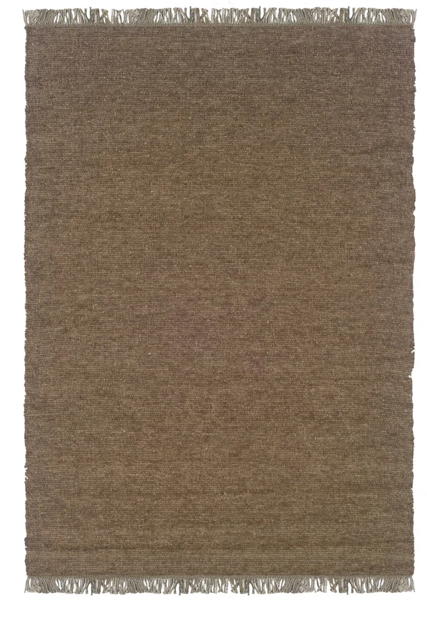 Linon Verginia Berber Cocoa & Mushroom 5.3 x 7.6 Rug