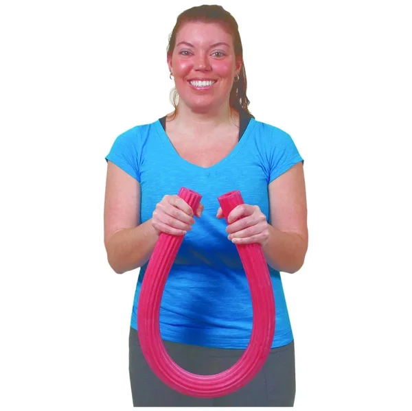 Cando Twist-Bend-Shake Flexible Exercise Bar - 36 inch - Red - Light