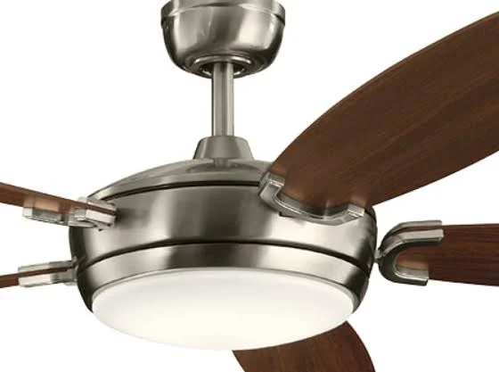 Kichler Trevor II LED 60x22 Ceiling Fan - Brushed Stainless Steel - 300256BSS