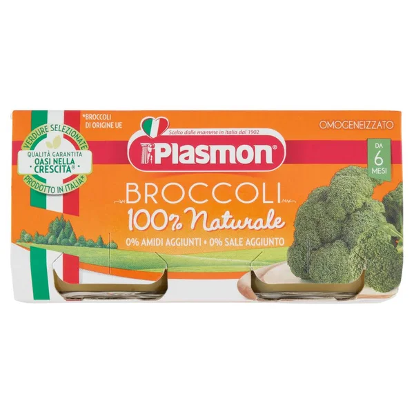 Plasmon Broccoli Omogeneizzato 2 x 80 G