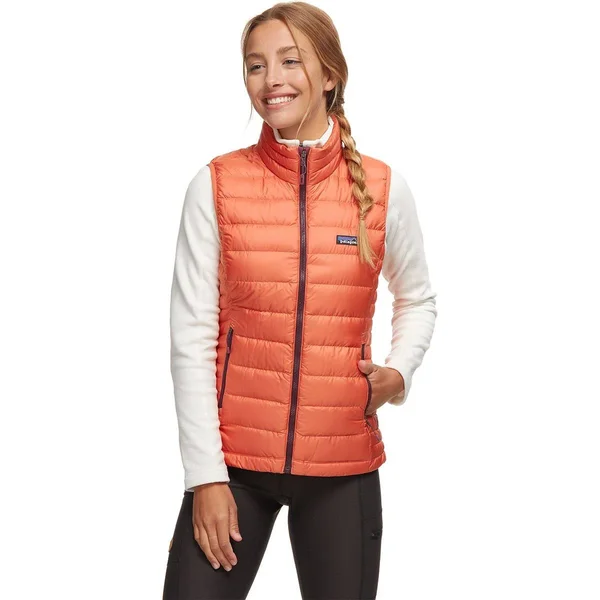 Patagonia Down Sweater Vest - Women's Sunset Orange, Xxs