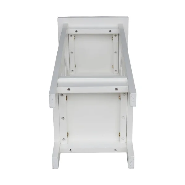 International Concepts 30 inch X-Sided Plant Stand, White