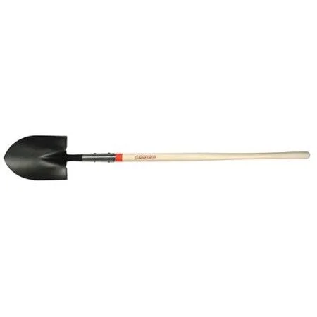 Razorback Open Back Shovel - Round Point, Wood Handle