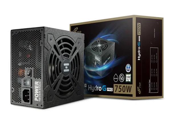 FSP Power Supply HG2-750 750W 80+Gold 100-240VAC 10-5A 50-60Hz Active PFC ATX