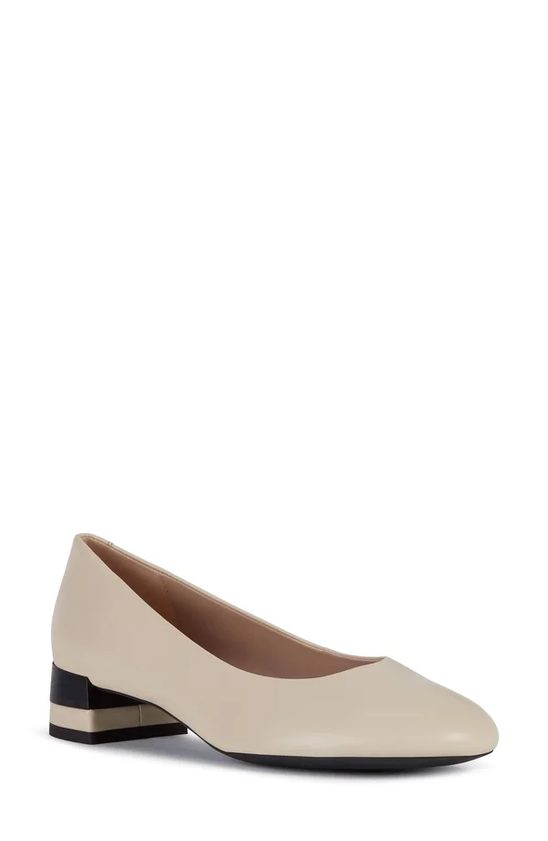Geox Shoes Chloo Woman Sand, Size 8