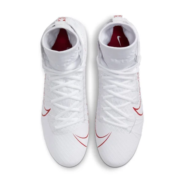 Nike Alpha Huarache 7 Elite Lacrosse Cleats (White)
