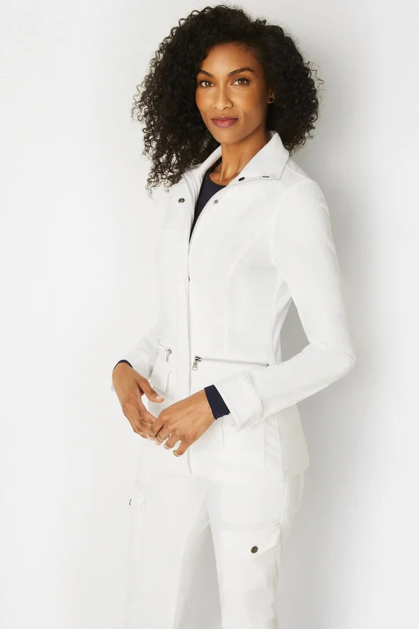 Anatomie Kenya Jacket in Navy, Size Medium, Bandier