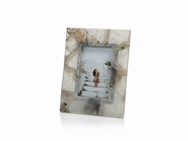 Zodax Preto Agate 4x22 x 6x22 Photo Frame