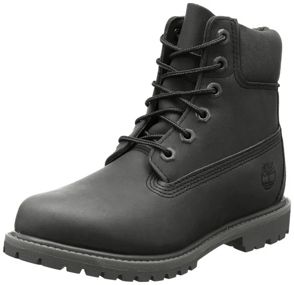 Timberland Women's 6 inch Premium Brogue Boot Black 8