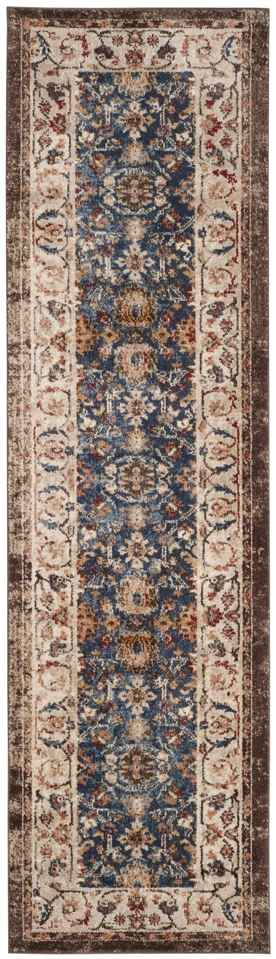 Safavieh 2&-3x22 x 6& Bijar BIJ650B Royal Ivory Rug
