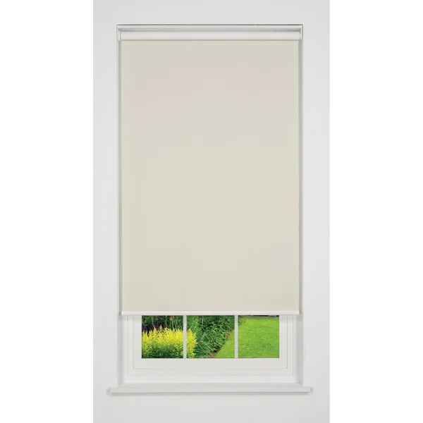 Linen Avenue Cordless Blackout Roller Shade, Beige 41 W x 66 H