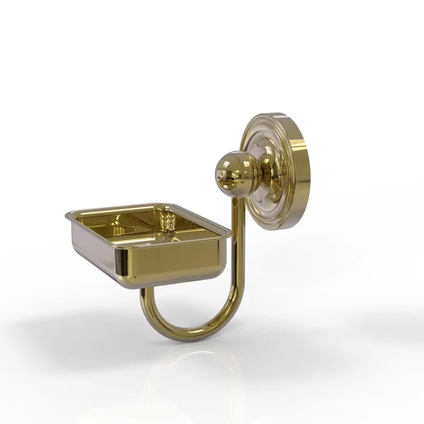 Allied Brass Regal Collection Wall Mounted Soap Dish Unlacquered Brass