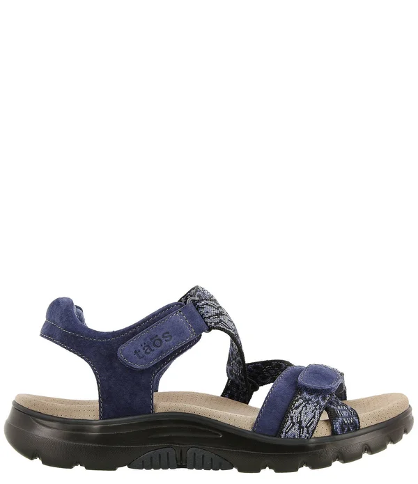 Taos Women's Zen Sandal Navy/Blue 7