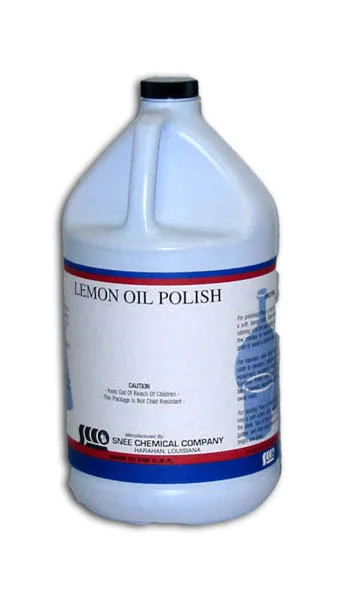 Lemon Oil Furniture Polish - Case of 4 Gallons