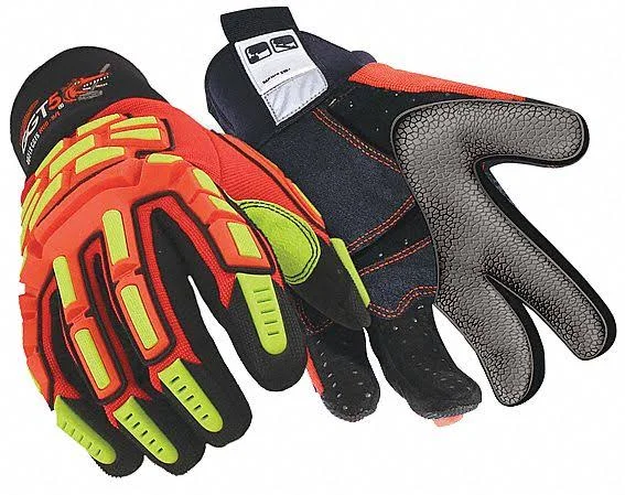 HexArmor Yellow/Orange Cut Resistant Gloves M
