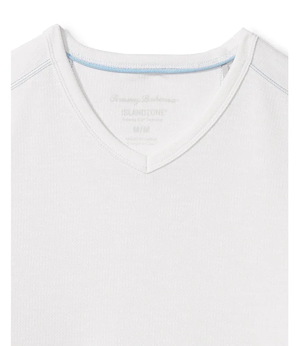 Tommy Bahama Tropicool Paradise Short-Sleeve V-Neck Tee - S