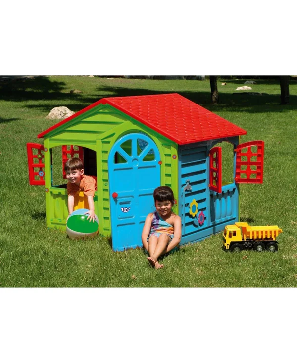 Palplay House of Fun - Green, Red, Blue