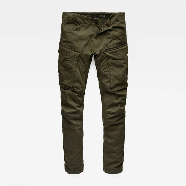 G-Star Raw Men Rovic Zip 3D Straight Tapered Pant Green Size 25-30
