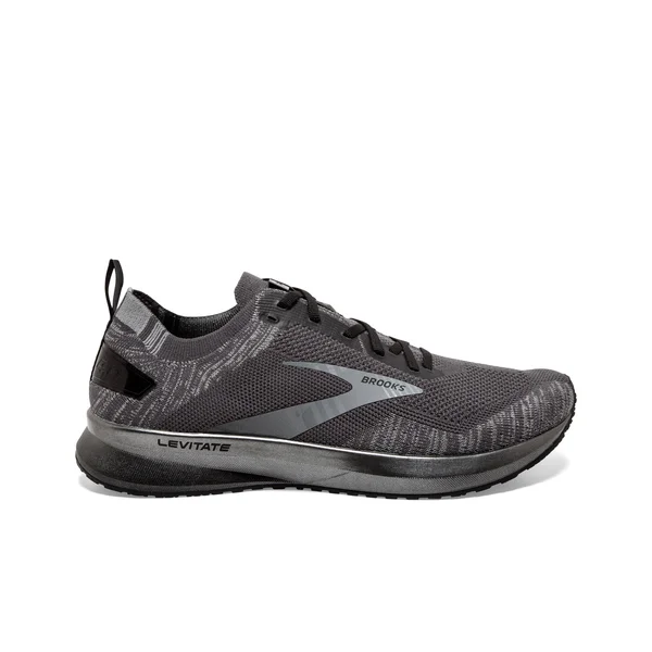 Brooks Men's Levitate 4 Blackened Pearl/Grey/Black - 15, D