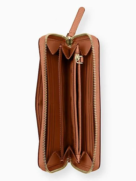 Kate Spade Bags, Kate Spade Jackson Continental Wallet Gingerbread, Color: Brown, Size: Os, Ivaylabg&s Closet